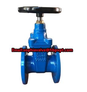 Quality GGG50 resilient seal BS gate valve wholesale