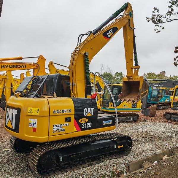 ave EPA certificate Japan used mini excavator machine Caterpillar CAT312D 320D