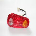 Durable ABC Plastic Automotive LED Tail Lights For Jeep Yellow Red Color