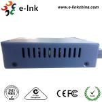 Gigabit Ethernet POE Fiber Optic Media Converter For POE IP Camera Single Mode
