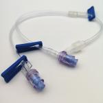 Anesthesiology IV ICU 1 Channel Medical Extension Tube With Needleless Connector