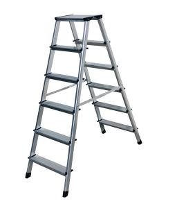 Quality Portable Aluminum Step Stool Lightweight Aluminium Steps 2x6 Steps wholesale