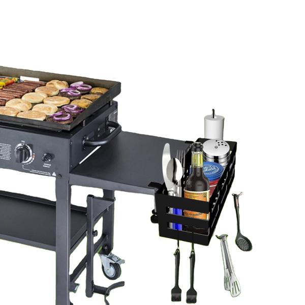 Griddle Grill Caddy BBQ Accessories Organizer for Outdoor Blackstone Grill with