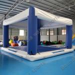 Floating Platform With Canopy For Water Park