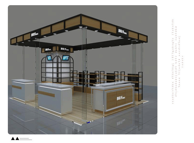High End Brand Cosmetic Shop Furniture Design , Practical Cosmetic Display Units