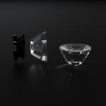 Narrowest Viewing Angle 8 Degree COB LED Lens Recessed Light Lens Diameter 35mm