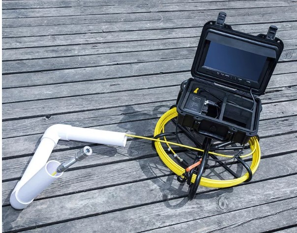 20M Plumbing Sewer Pipe Inspection Camera System 9Inch TFT LCD Display