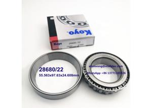 Quality 28680/22 28680/28622 automotive bearings inch taper roller bearings 55.562x97.630x24.608mm wholesale