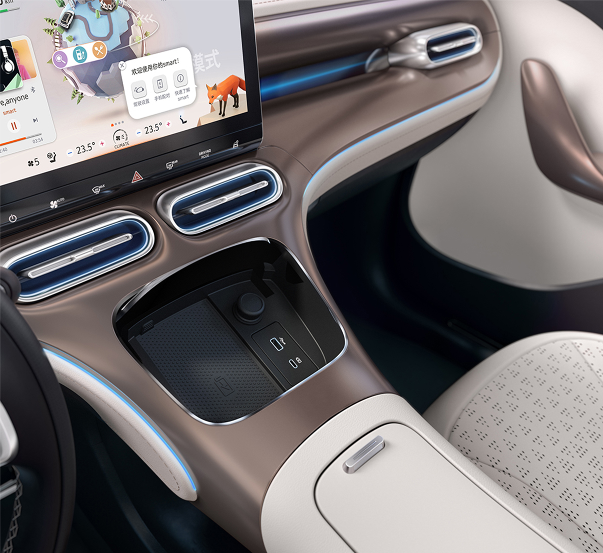 2023/2024 GEELY Mini SUV Electric Cars with 66 Kwh Battery Capacity and Left Steering in Green/Blue/Yellow/White Colors