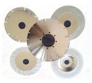 Quality 4&quot;-16&quot; Electroplated Diamond Saw Blades For Glass / Tile / Marble / Stone Cutting wholesale