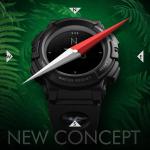 World Time Skmei Pedometer Watch Chronograph Men Wrist Digital Watch Sport