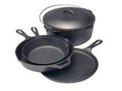 Quality cast iron cookware set wholesale