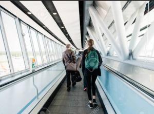 Quality 12 Degree Airport Escalator Flat 5000KG Pallet Type Moving Walkway wholesale
