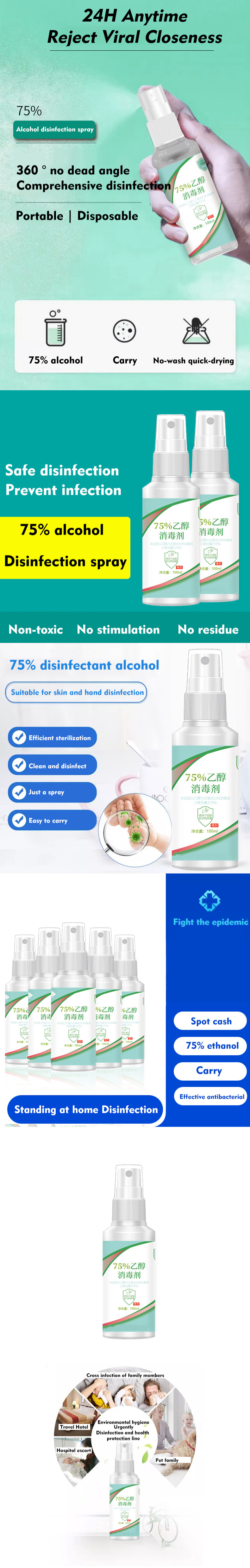  Hand Sanitizer Spray 