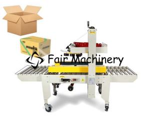 Quality 350W PLC 60HZ Carton Sealing Tape Machine Box 380VAC wholesale