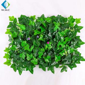 Quality Outdoor Faux Grass Wall For Balcony Anti Aging 100*100cm 50*50cm 40*60cm wholesale