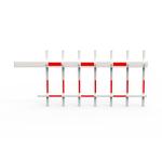 Max 4.5 Meters Fence Arm For Safety Road Barrier Gate & Vehicle Barrier Gate