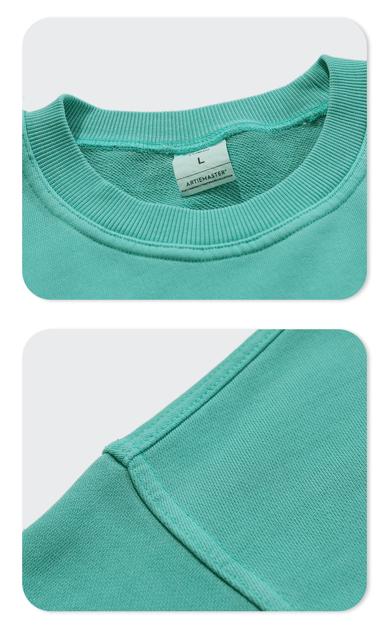 Plain Retro Heavy Weight Pullover Oversized 380g 100% Cotton Men's Hoodies & Sweatshirts With Pocket