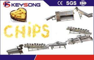 Quality Stainless Steel Potato Chips Processing Machine , Custom Potato Chips Production Line wholesale