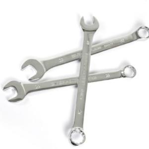 Quality Metric Gear Ratchet Forged Steel Wrench 24mm 27mm Chrome Plating OEM wholesale