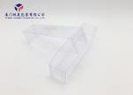 Non Toxic Clear PVC Packaging Boxes Light Weight Cover + Base Gold Hot Stamping