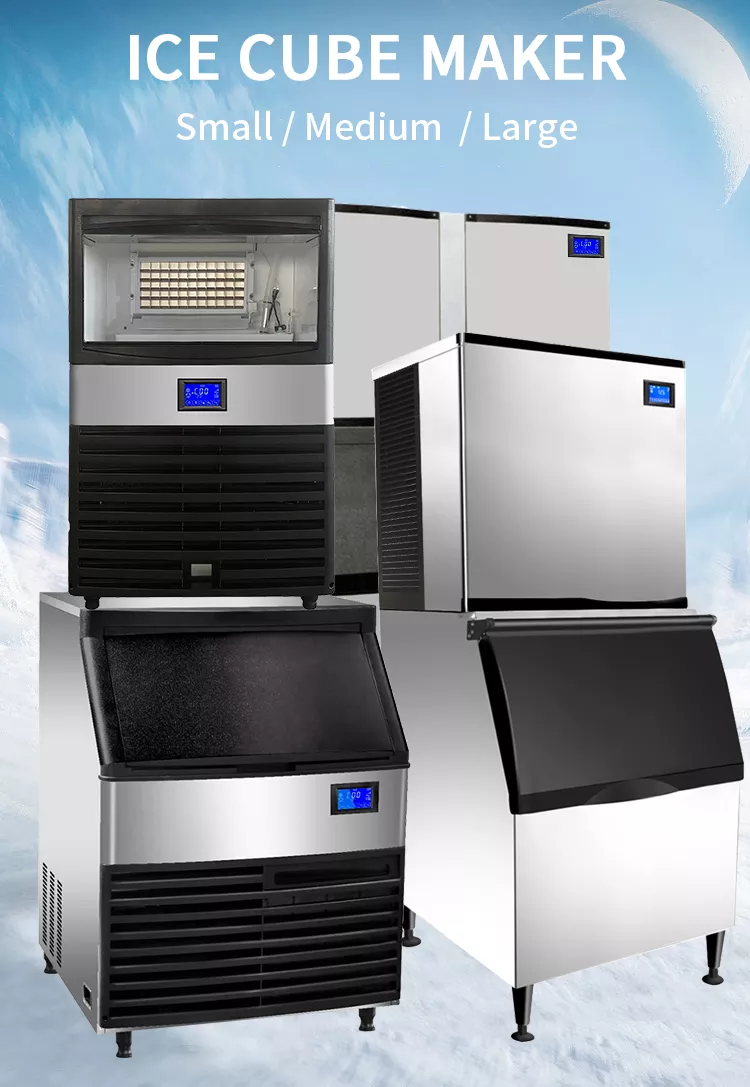 Industrial Fully Automatic Packaging Ice Cube Maker Making Machine /Manufacturing Plant/Factory