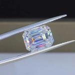 Vivid Yellow Moissanite Gem Radiant Cut GRA VVS Loose Mosanite Diamond For Gold