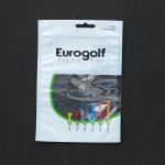Customized logo OPP plastic golf bag with wooden golf tee/ 3 side seal laminated