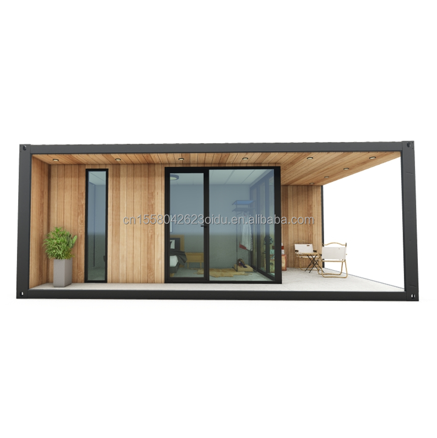 20ft/40ft Luxury Modern Wooden House Steel Structure Tiny House Senglin Foldable Holiday House with Customized Color