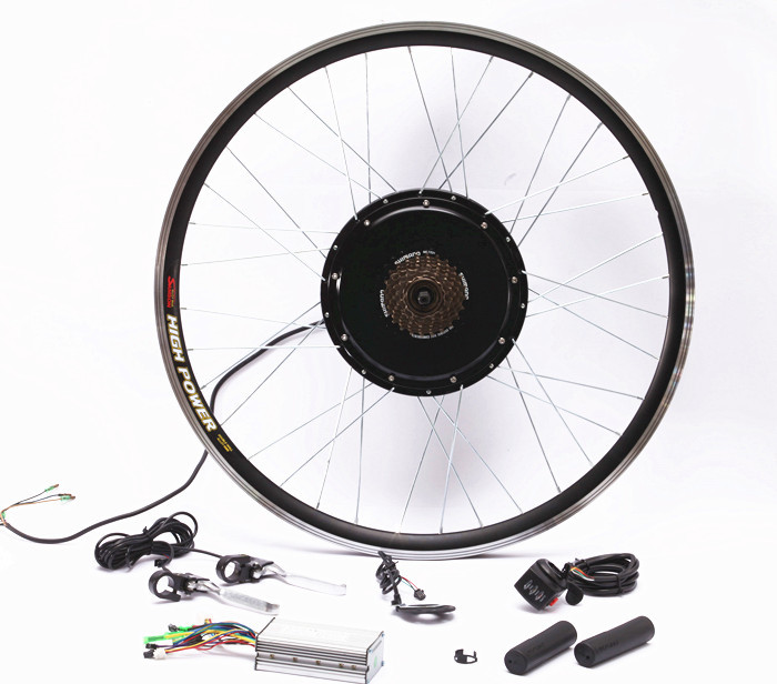 Lightweight Electric Assist Bicycle Conversion Kit Physical Strength Saving