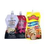 Flexible Packaging For Juice Spout Bag Beverages Stand Up Pouch