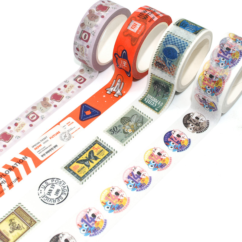Colorful Writable Decorative DIY Design Adhesive Masking Washi Tape