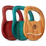 16 String Wooden Lyre Harp Guitar for Sale