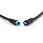 Automotive Black PVC Ebike Cable Connector M6 5 Cores Water Resistant