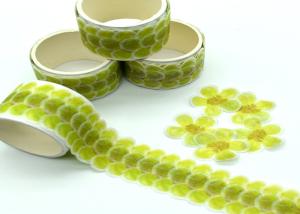 Quality Decorative Flowers Pattern Adhesive Washi Tape Stickers wholesale
