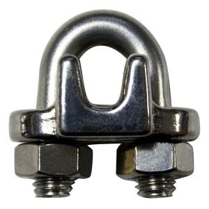 Quality Stainless Steel Wire Rope Clip For Water Treatment Metric Measurement System wholesale
