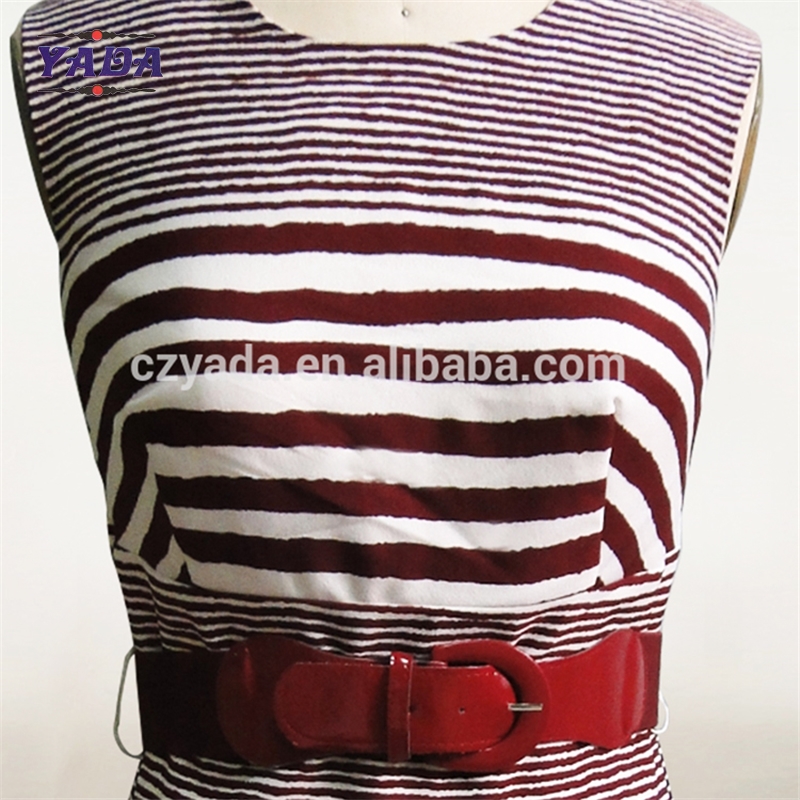 Stripe plain cotton designs office sexy woman korean fashion summer long dress western dresses names for ladies