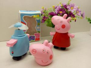 Quality Cartoon pig rechargeable fan, mini usb charging desktop fan gift wholesale