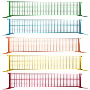 Quality 2mm Temporary Chain Link Fence 2m 2 Folds Galvanized wholesale