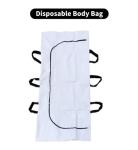Non Woven Dead Body Bag Cadaver Storage 160kg Load Weight