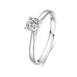 18k Gold Lab Grown Diamond Ring 0.3ct+D VS1 White Lab-Grown Diamond Ring NGTC