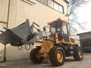Quality 60kw Heavy Construction Equipment / ZL20F Wheel Loader With 1CBM Bucket Capacity wholesale