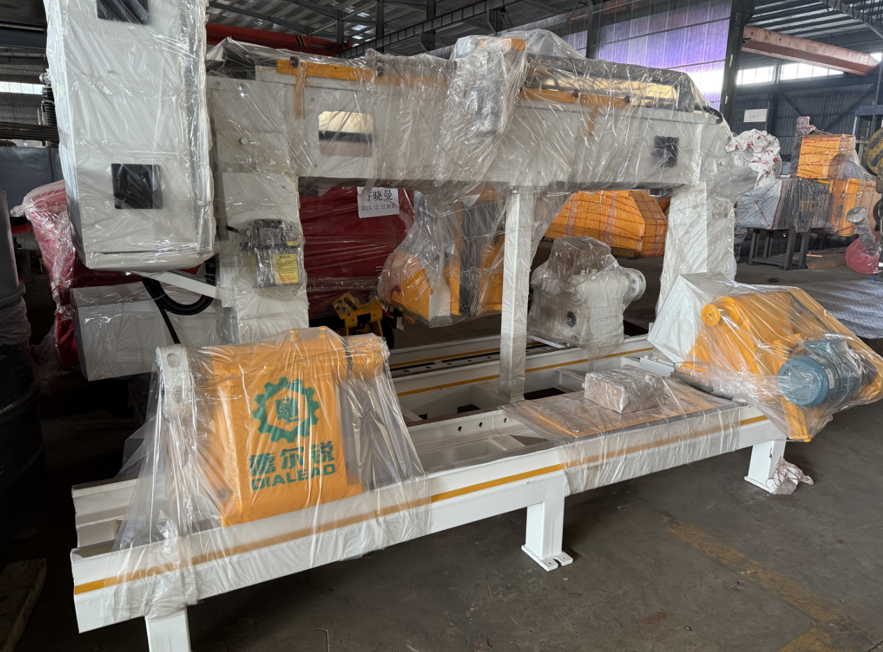 PLC CNC Stone Profiling Machine for Column Ball Vase Baluster Balustrade