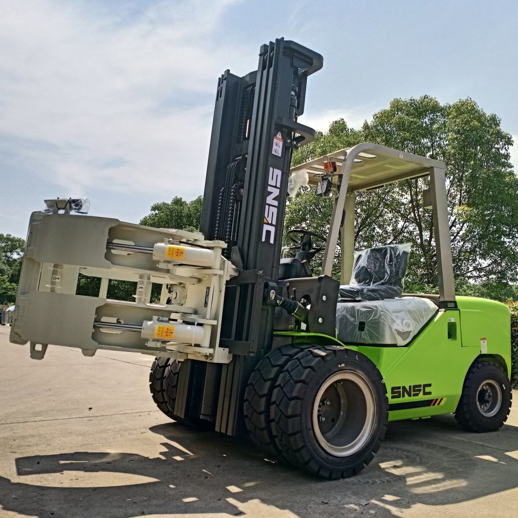 Forklift 2.5 3 4 5 6 7 10 Ton Fork Lifter Truck Diesel Forklift with 3 Stage Mast