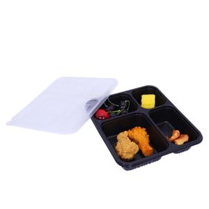 Quality 4 Compartment PP 1L Disposable Takeaway Food Container wholesale