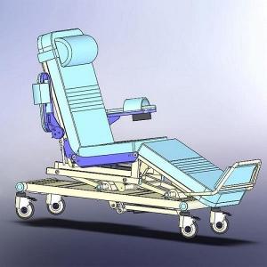 Quality Motor Drive Dialysis Room Chair Hospital Waiting Area Chairs Safe Load 170Kgs wholesale