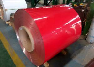 Quality Powder Spraying Coated Aluminum Sheet , Protective Film Aluminum Sheet Roll wholesale