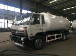 20000 Liter 10 Ton LPG Gas Tanker Truck Rigid Bobtail Truck With Rochester Level