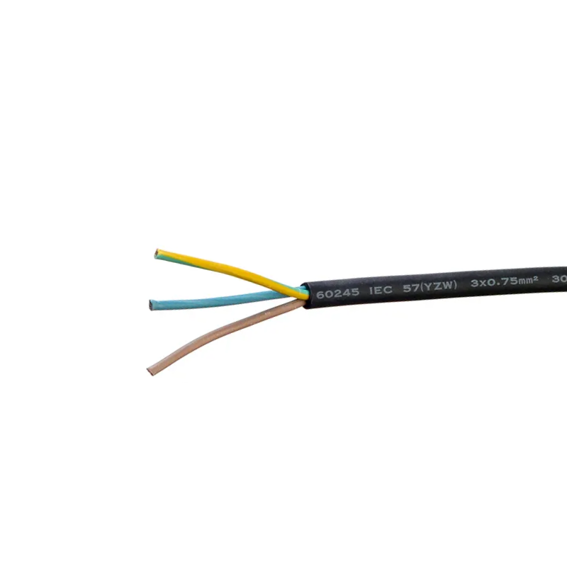 VDE Standards H05rn f 3g1 0mm2 Multi Core Copper Rubber Insulated Cable with Rubber Insulation Control Cable
