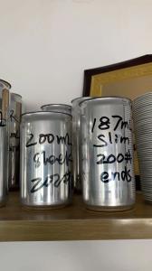 Quality Restaurant Aluminum 300ml-400ml 16oz Beer Can Foil Labeling SGS wholesale